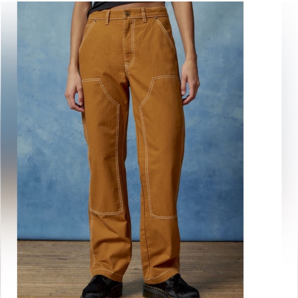 BDG Canvas Urban Outfitters Carpenter Pant in Mocha Size 28